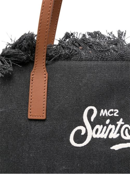 Borsa donna MC2 Saint Barth city bag nera MC2 SAINT BARTH | CITY BAG FRINGE01740L